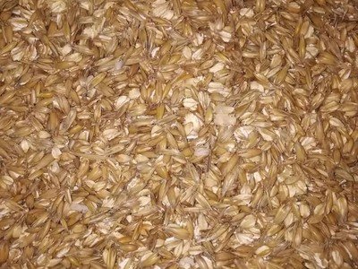 Rolled Oats, mixed corn, wheat